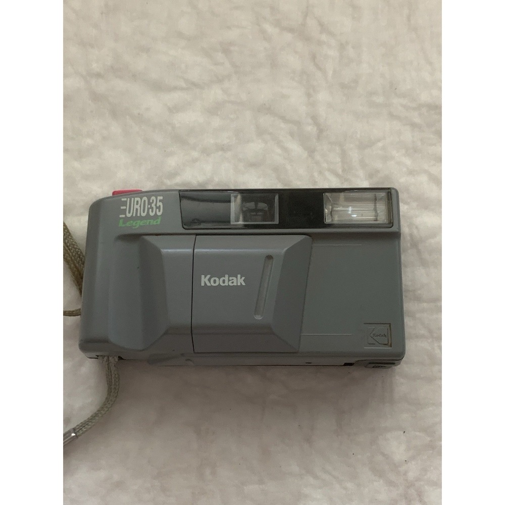 Kodak Euro 35 Legend Gray Flash Camera 35mm Film - Parts Only